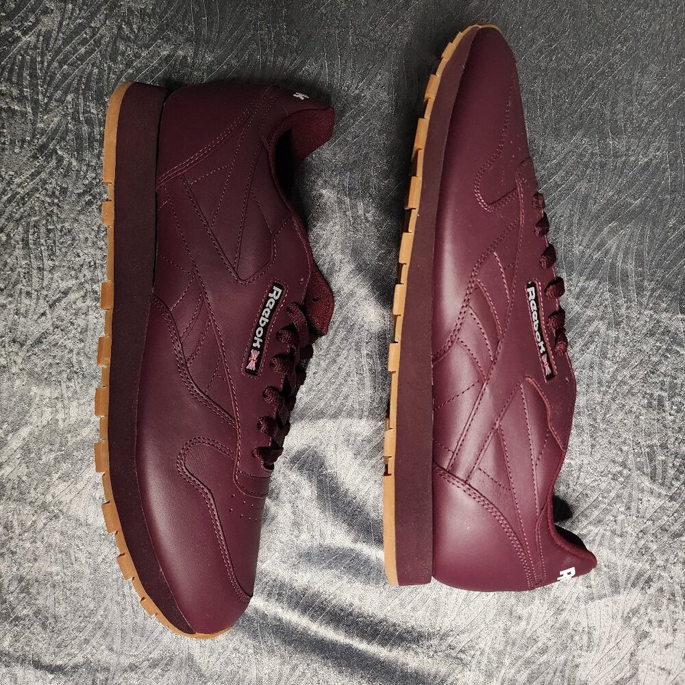 Reebok Classic Leather – Maroon w/ Gum Sole – Men’s Size [15] – Brand New